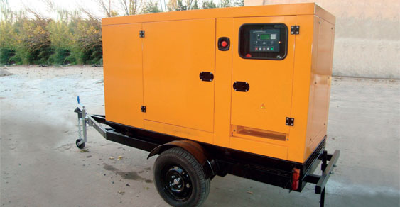 Electric generator for tents
