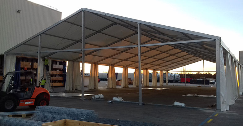 Instalación de almacenes