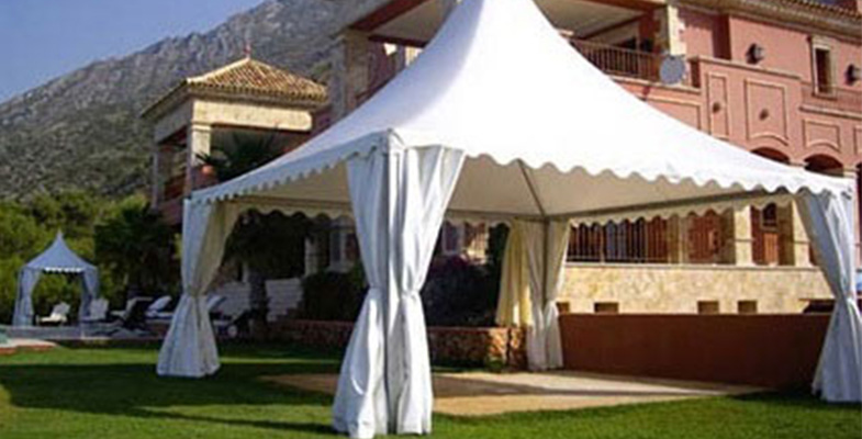 Jaimas para jardines y patios